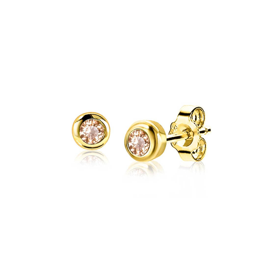 Zinzi Oorbellen Gold Plated Zio Nov