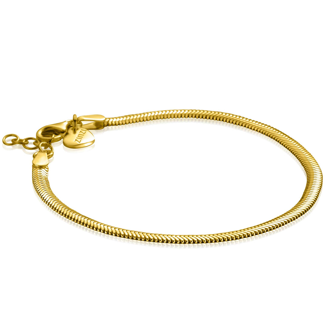 Zinzi Bracciale Placcato Oro Zia2402 G
