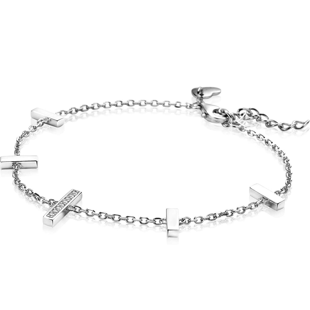 Zinzi Bracciale Argento Zia1762