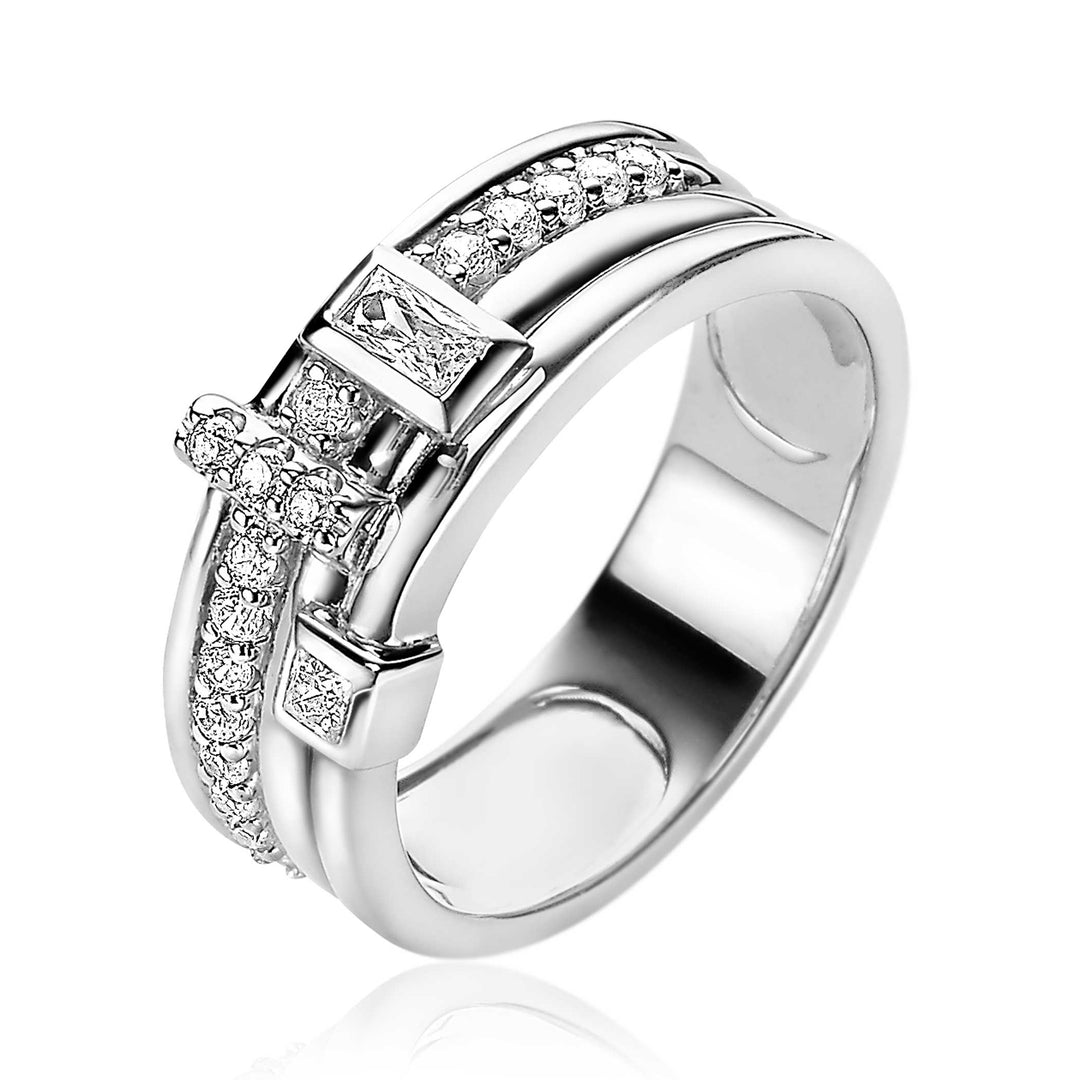 Zinzi Ring Zilver Zir2012