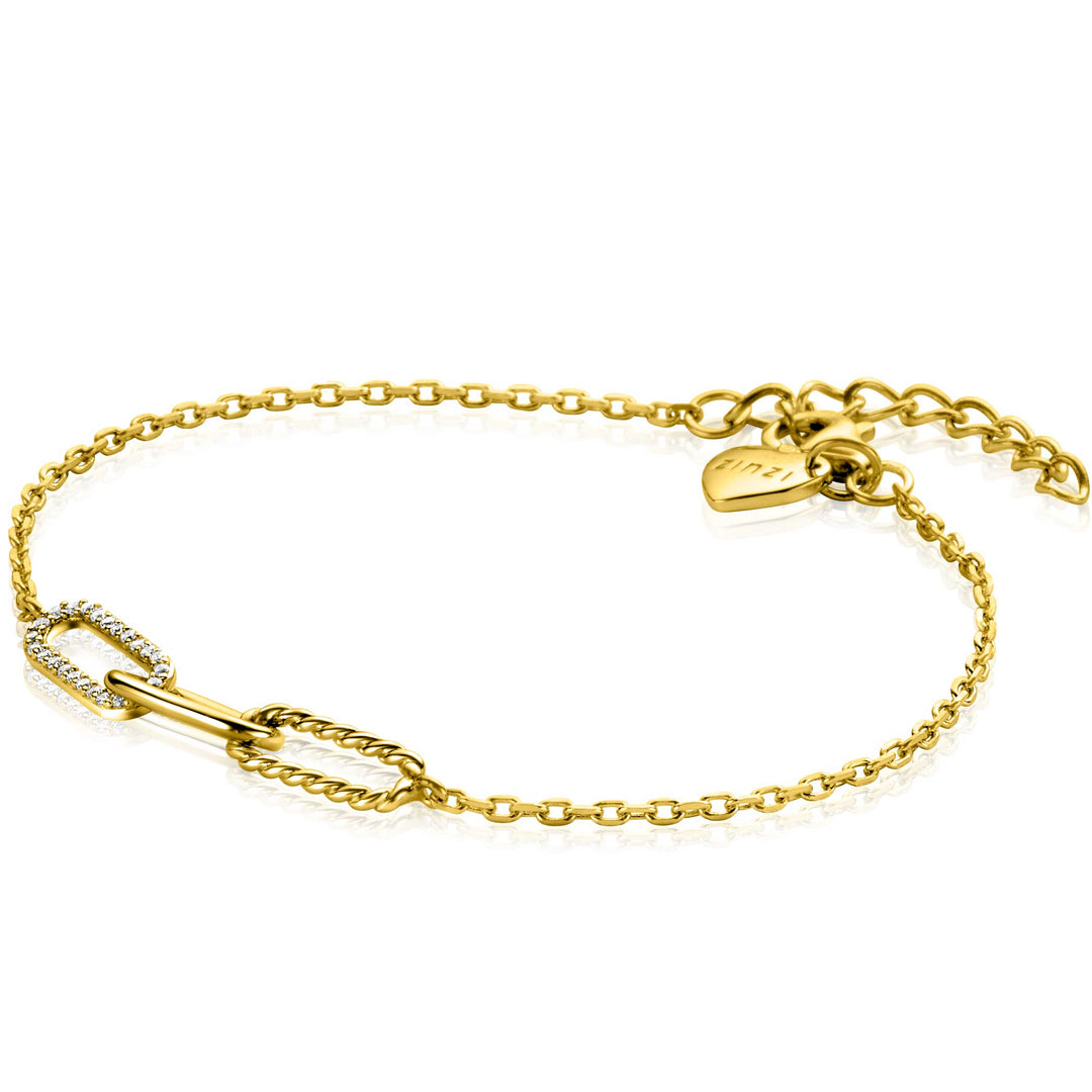 Zinzi Bracciale Gold Plated Zia2330 Y