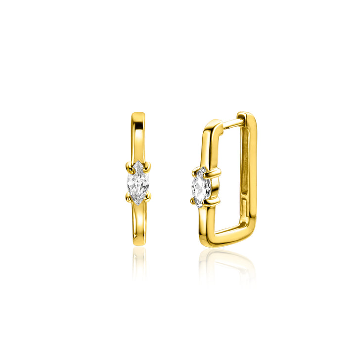 Zinzi Oorbellen Gold Plated Zio2448 G