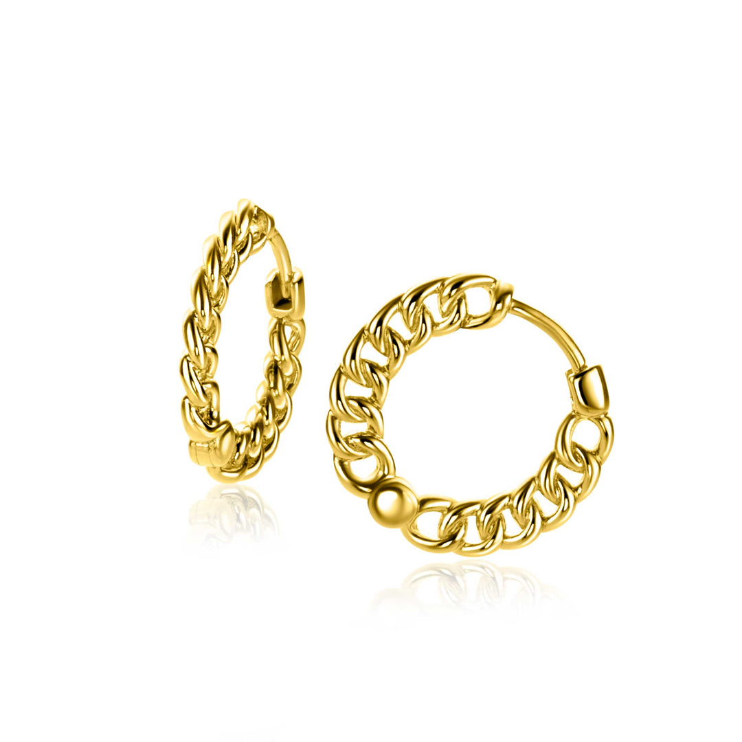 Zinzi Oorbellen Gold Plated Zio1414 G