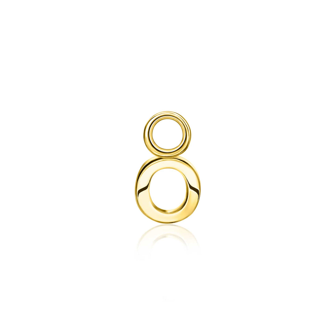 Zinzi Oorbellen Gold Plated Zich2145 O