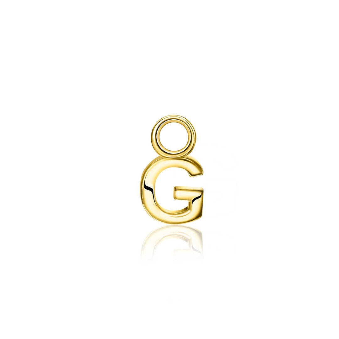 Zinzi Oorbellen Gold Plated Zich2145 G
