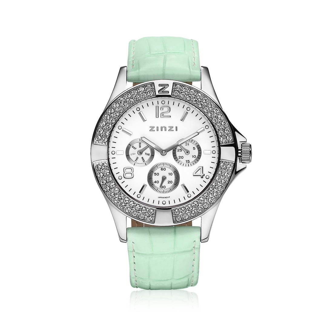 Zinzi Orologio Color Argento Acciaio Uno13