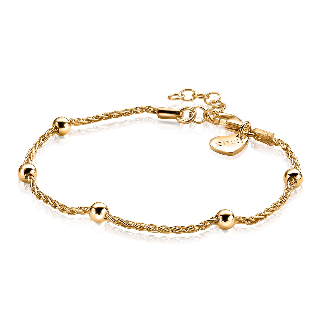 Zinzi Bracciale Gold Plated Zia1128 G