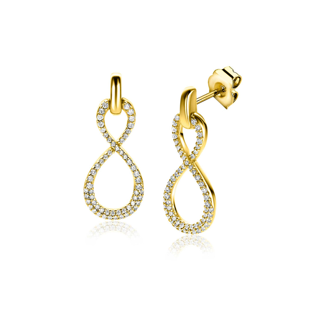 Zinzi Oorbellen Gold Plated Zio2570 Y