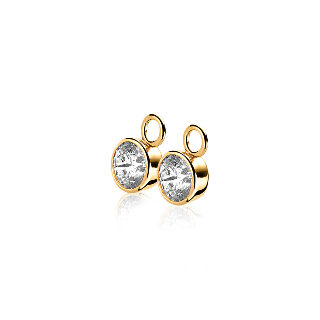 Zinzi Oorbellen Gold Plated Zich186 Y