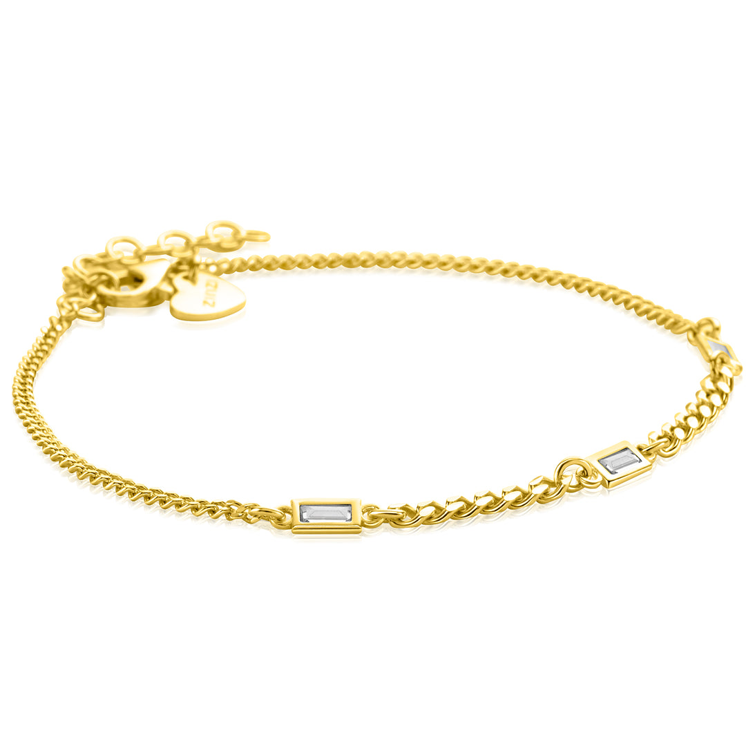 Zinzi Bracciale Placcato Oro Zia2410