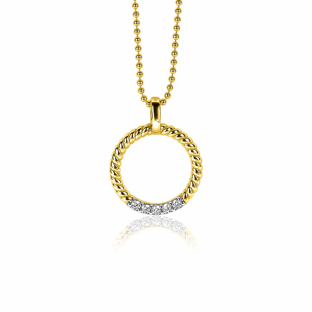 Zinzi Ciondoli Gold Plated Zih2128 Y