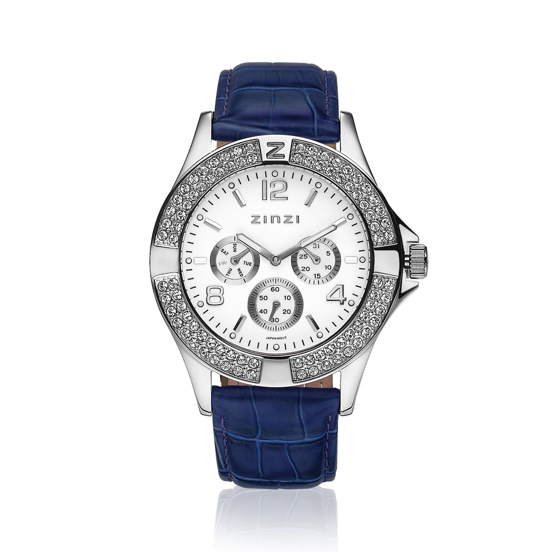 Zinzi Orologio Color Argento Acciaio Uno1