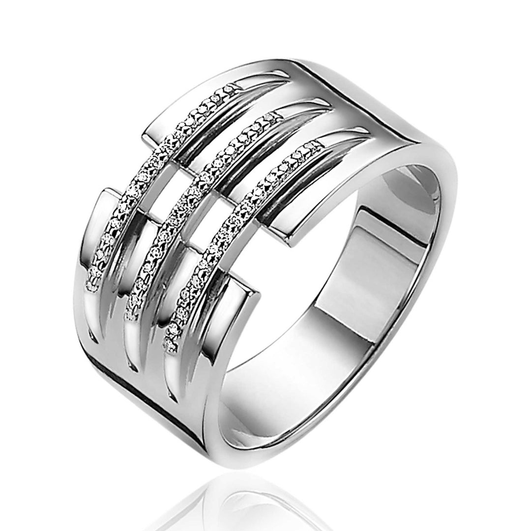 Zinzi Ring Zilver Mvr18