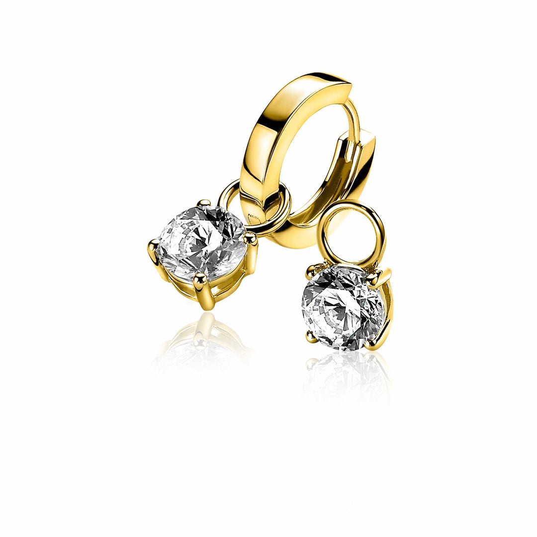 Zinzi Oorbellen Gold Plated Zich1300 Y