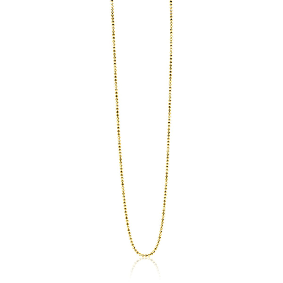 Zinzi Ketting Gold Plated Zilc B60 G