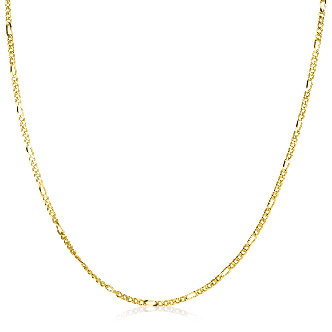 Zinzi Ketting Gold Plated Zilc F90 G