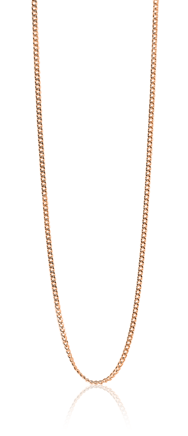 Zinzi Ketting Gold Plated Zilc G45 R