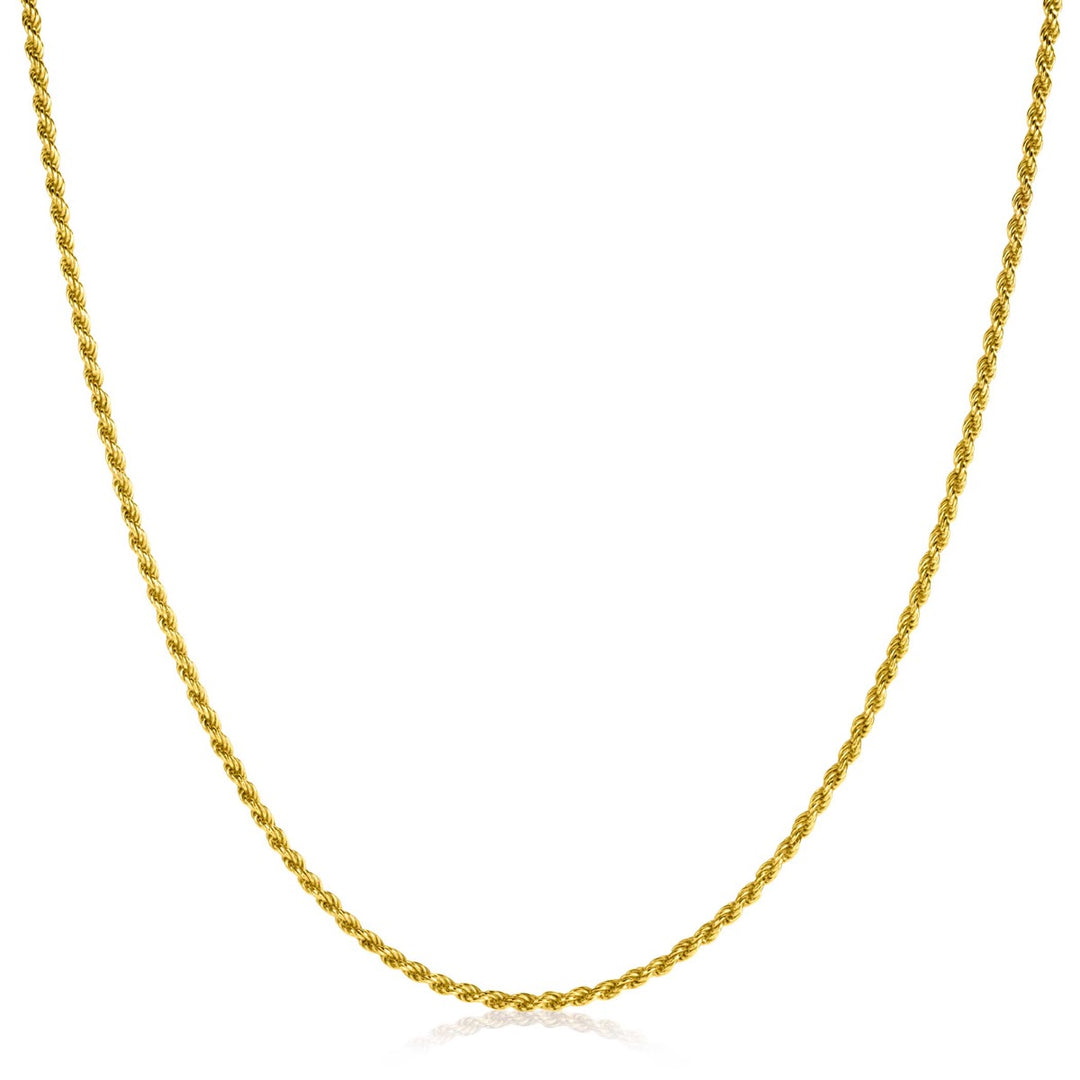 Zinzi Ketting Gold Plated Zilc K90 G