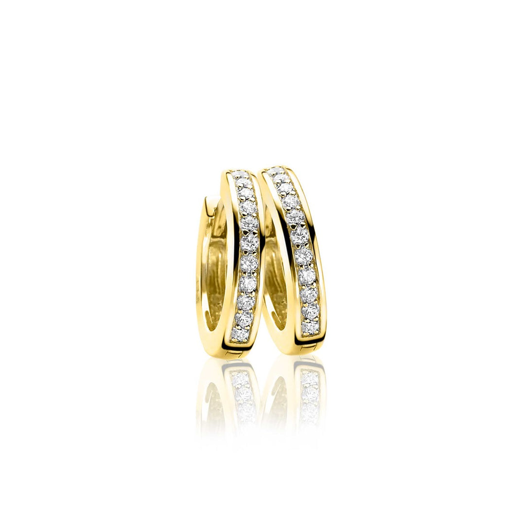 Zinzi Oorbellen Gold Plated Zio186 Y
