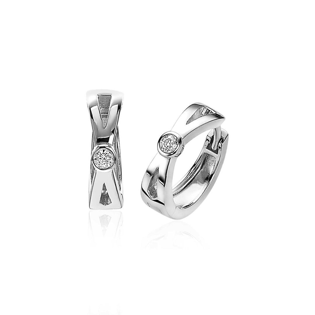 Zinzi Oorbellen Zilver Zio2194