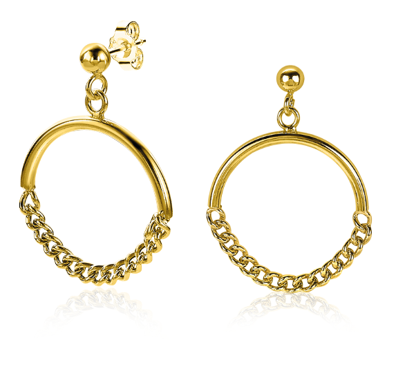 Zinzi Oorbellen Gold Plated Zio2201 G