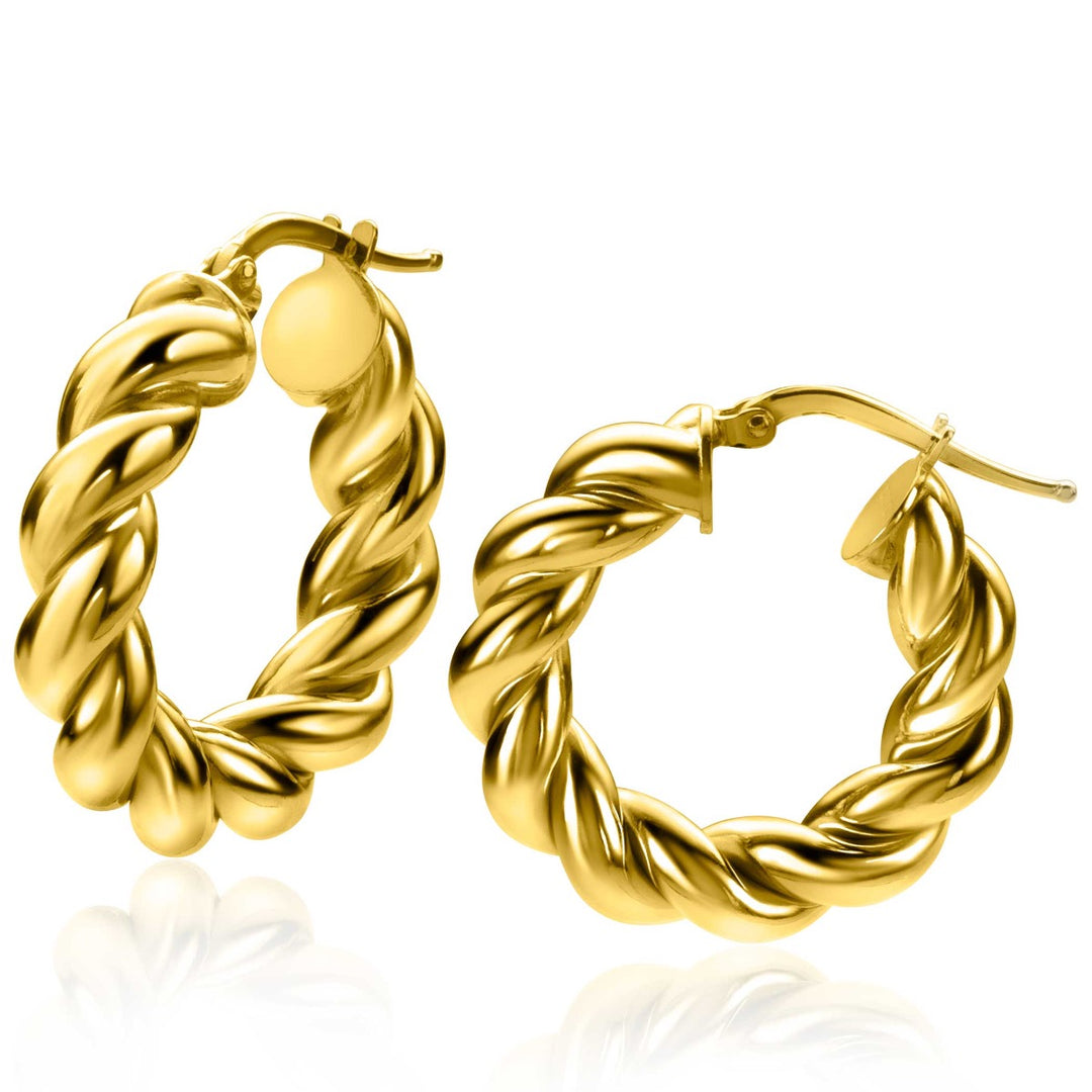 Zinzi Oorbellen Gold Plated Zio2283 G