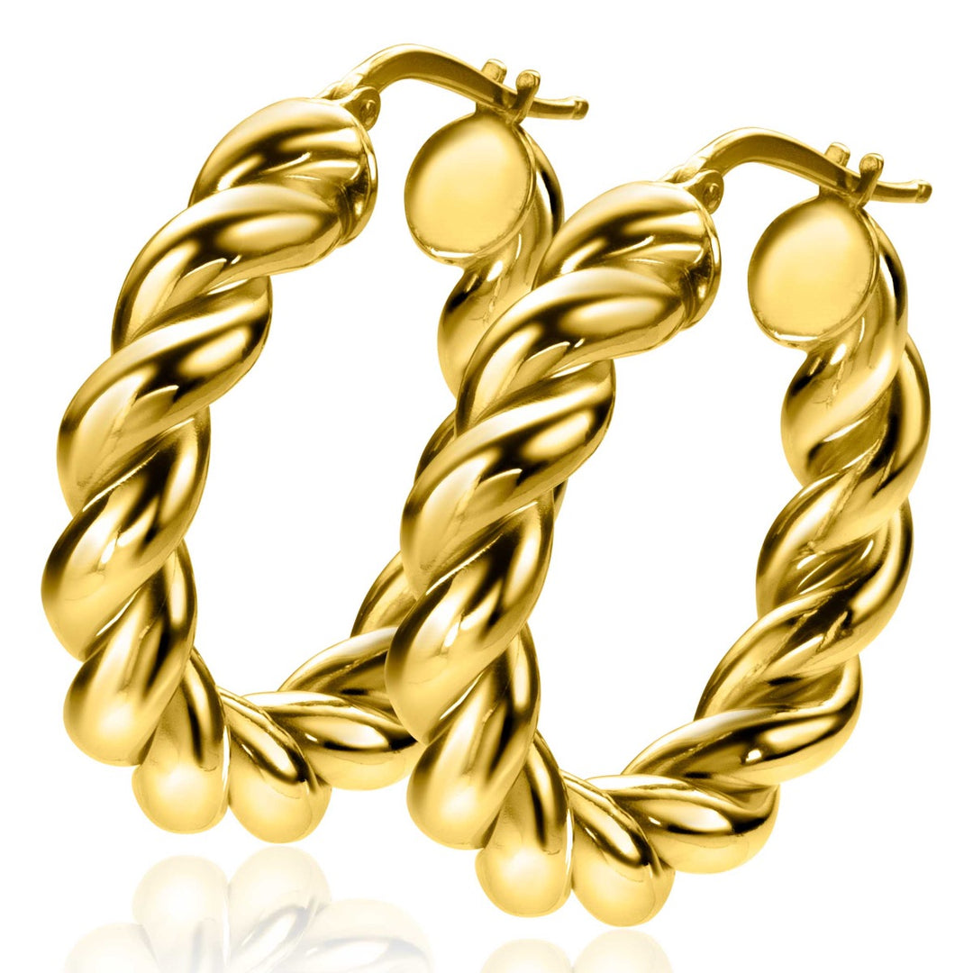 Zinzi Oorbellen Gold Plated Zio2284 G