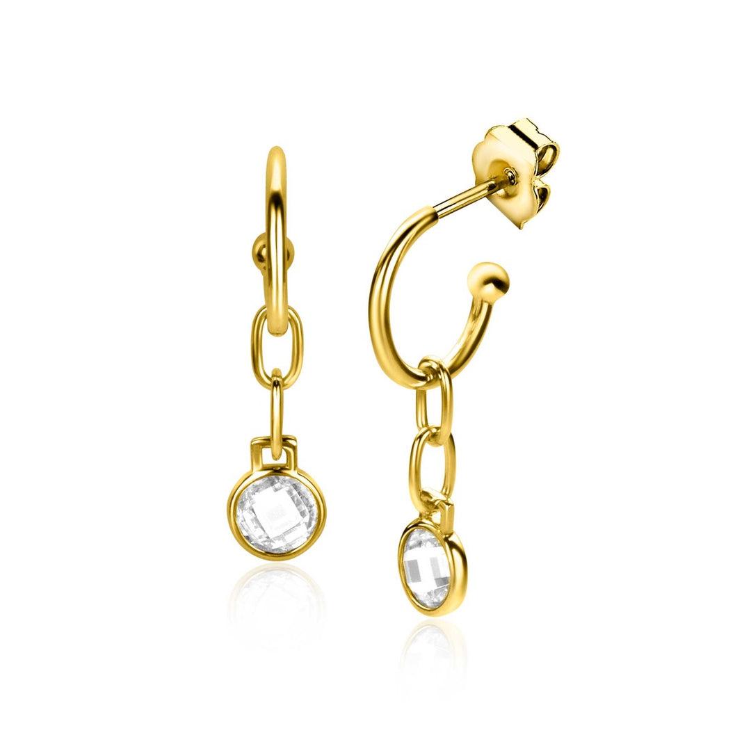 Zinzi Oorbellen Gold Plated Zio2304 G