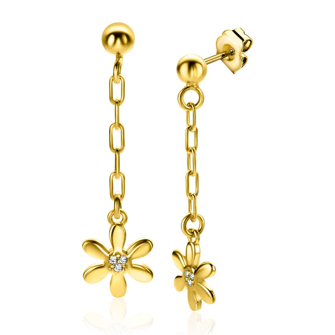 Zinzi Oorbellen Gold Plated Zio2379