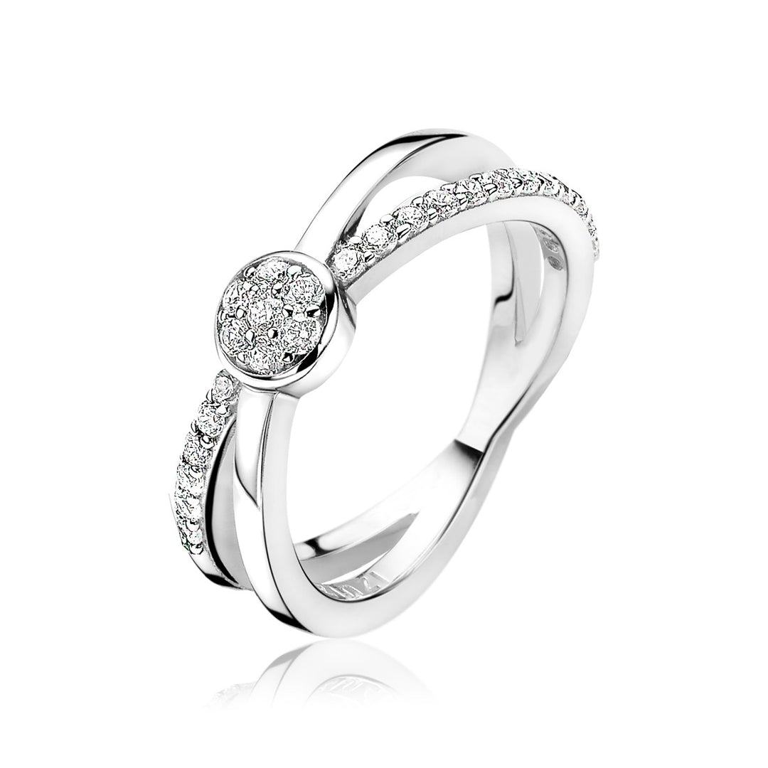 Zinzi Ring Zilver Zir1584